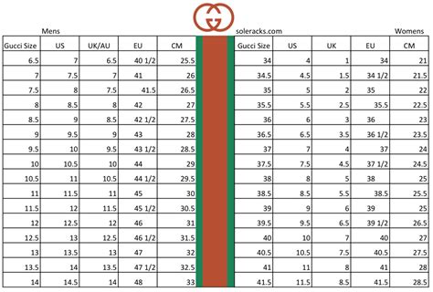 gucci shoe size chart|gucci shoe size chart men's.